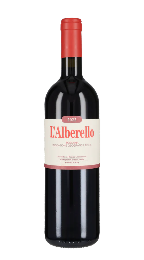 2022  Podere Grattamacco L'Alberello Bolgheri Superiore 0.75 lt.