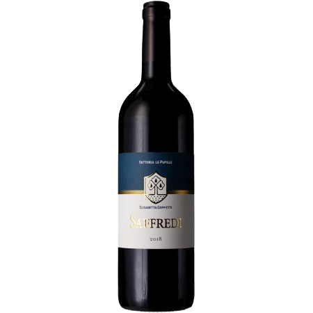 Fattoria Le Pupille 'Saffredi'  2021 Maremma Toscana 0,75 lt.
