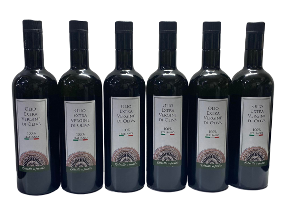 New Extravirgin olive oil Box of 6 bottles