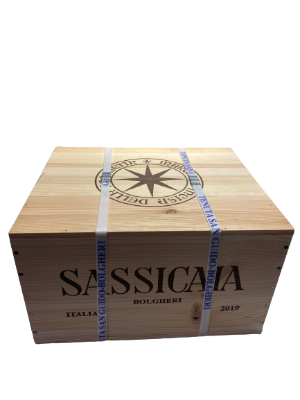 Sassicaia Tenuta San Guido 2019 box 6 bott
