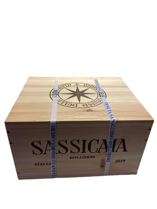 Sassicaia Tenuta San Guido 2019 box 6 bott