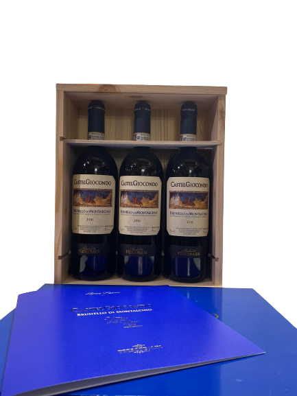Brunello di Montalcino Riserva DOCG "Ripe al Convento di Castelgiocondo" 2015 - Frescobaldi 3bott box