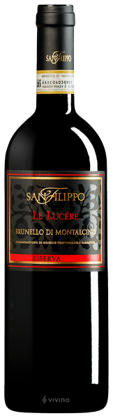 Le Lucére 2015 Riserva  San Filippo
