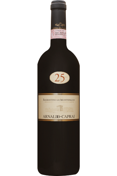 SAGRANTINO DI MONTEFALCO 25 ANNI CAPRAI 2016 0.75 LT.